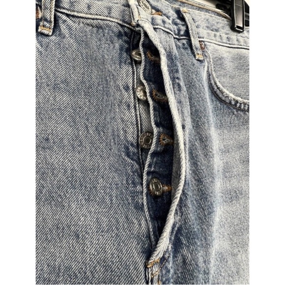 Agolde 90'S PINCH WAIST HIGH RISE STRAIGHT IN RUMINATE Size 25 - Picture 15 of 16